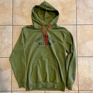 Kill Crew Fighters Club Hoodie Sz L